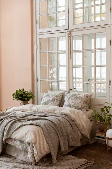 Plumbago 蓝雪花 平纹细布 枕头套 - 50x70 cm - Garbo&Friends