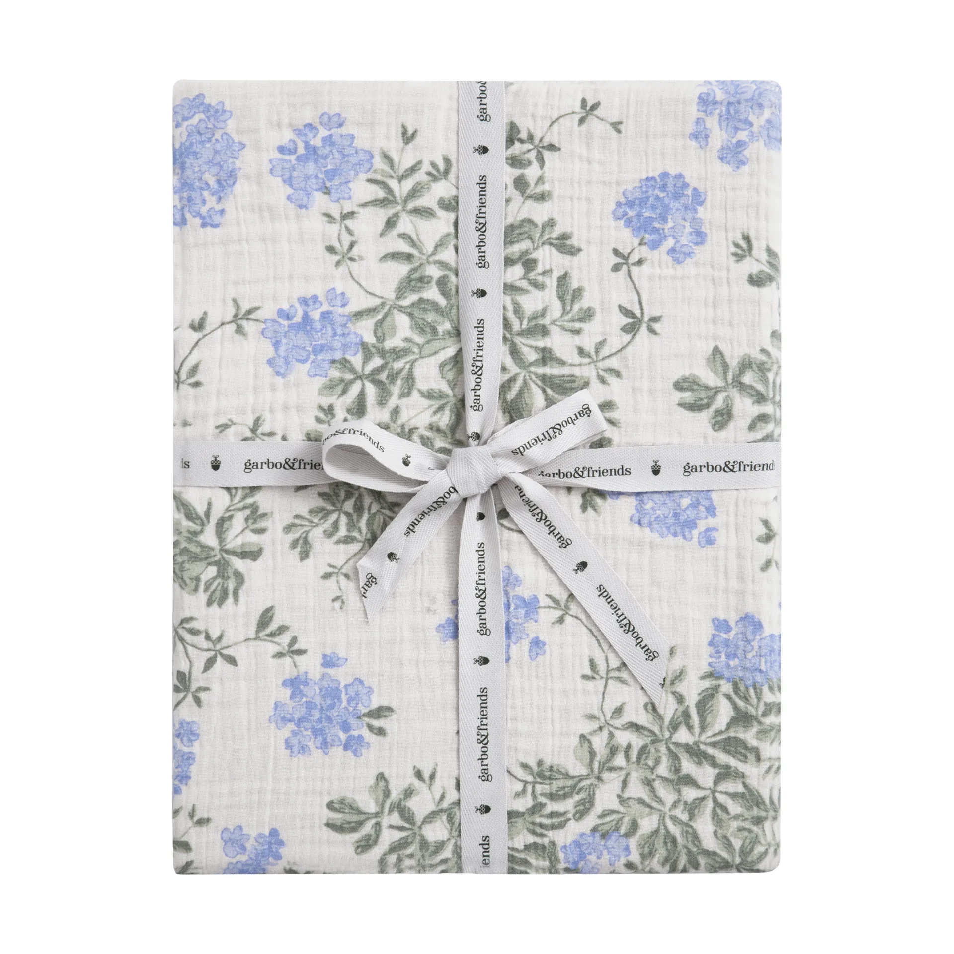 Plumbago 蓝雪花 平纹细布 床笠, 60x120x20cm Garbo&Friends