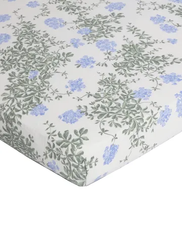 Plumbago 蓝雪花 平纹细布 床笠 - 60x120x20cm - Garbo&Friends