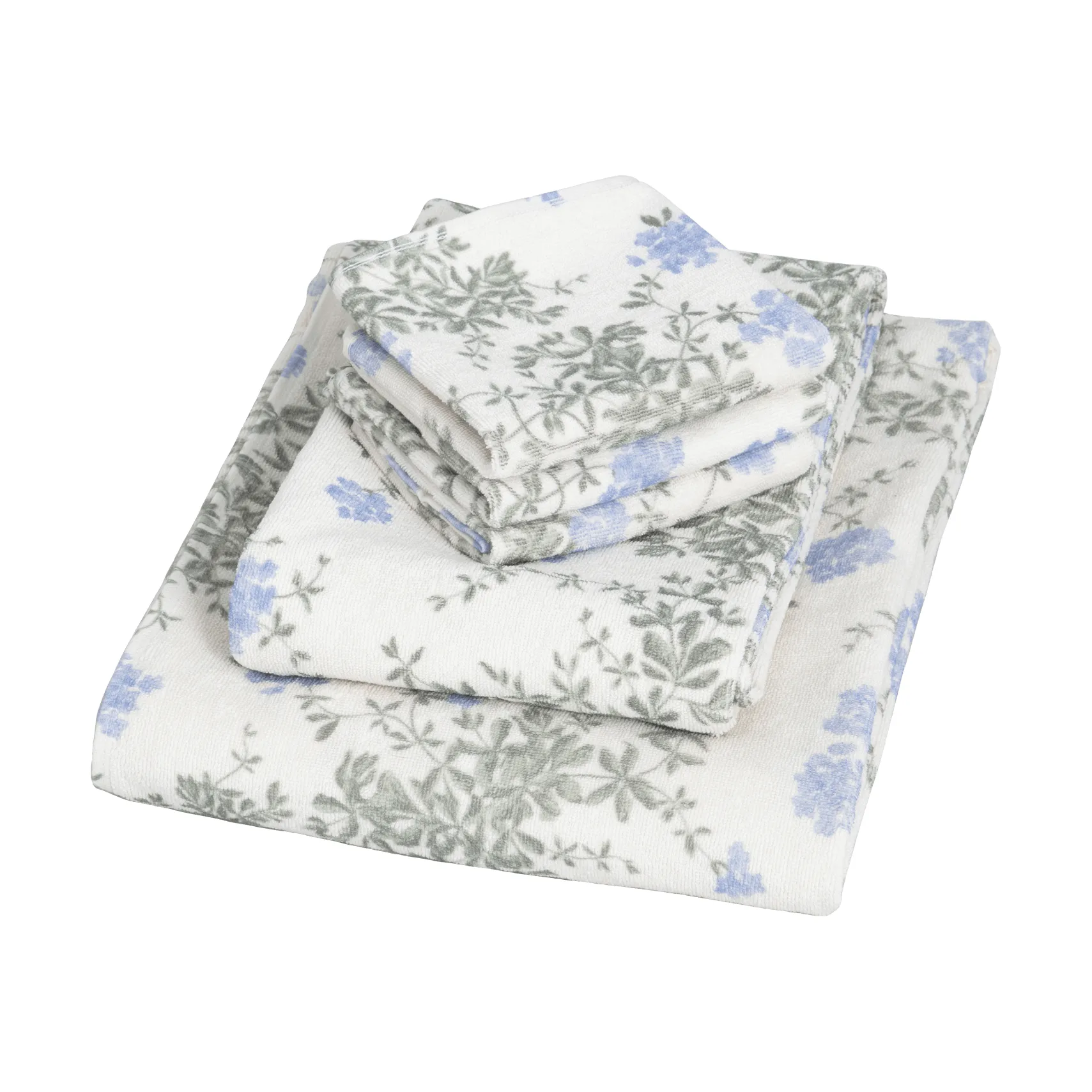 Plumbago 蓝雪花 毛圈浴巾, 70x140 cm Garbo&Friends