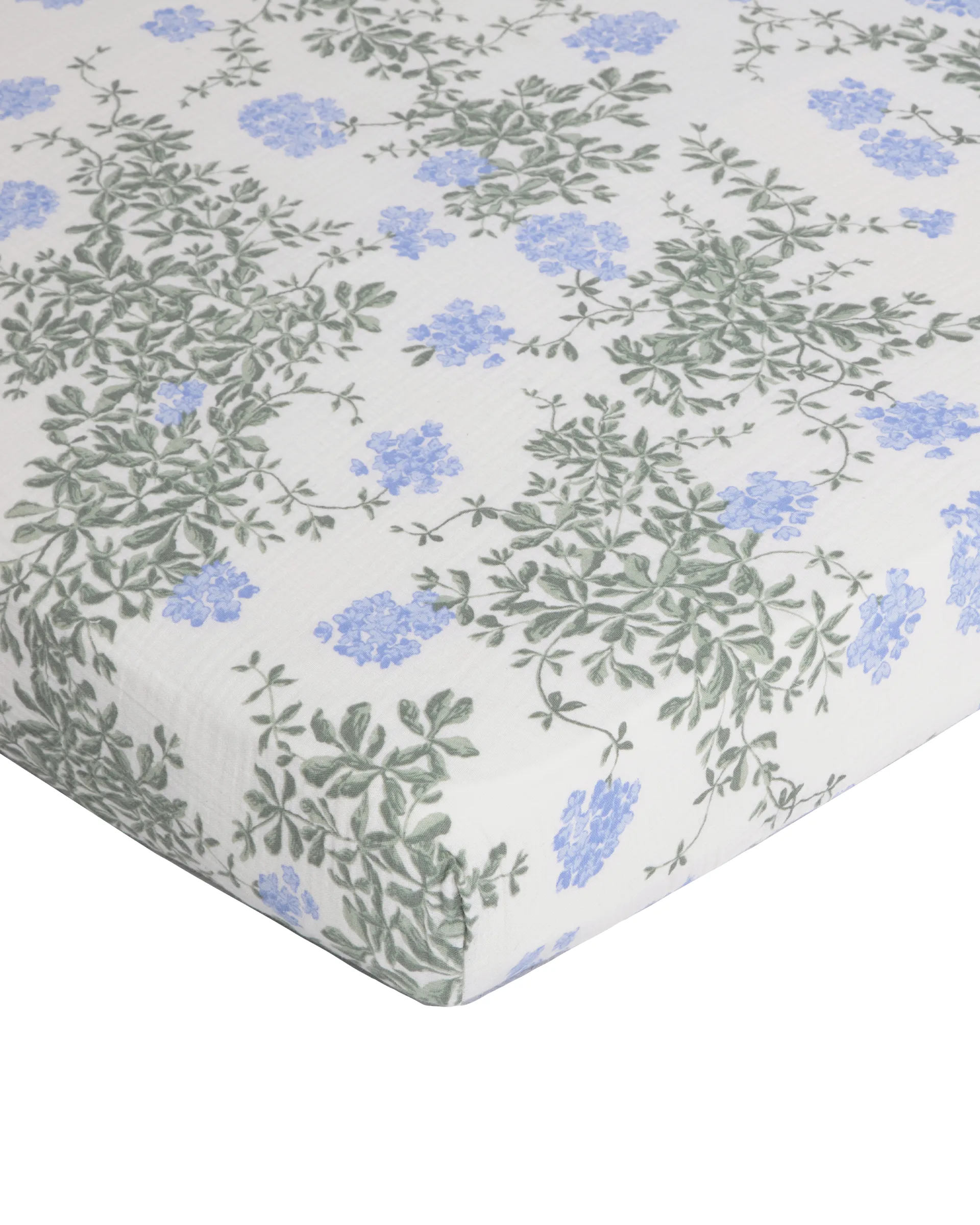 Plumbago 蓝雪花 平纹细布 床笠, 70x140x20cm Garbo&Friends