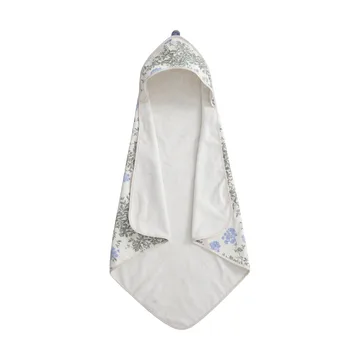 Plumbago 蓝雪花 带帽毛圈毛巾 - 80x80 cm - Garbo&Friends