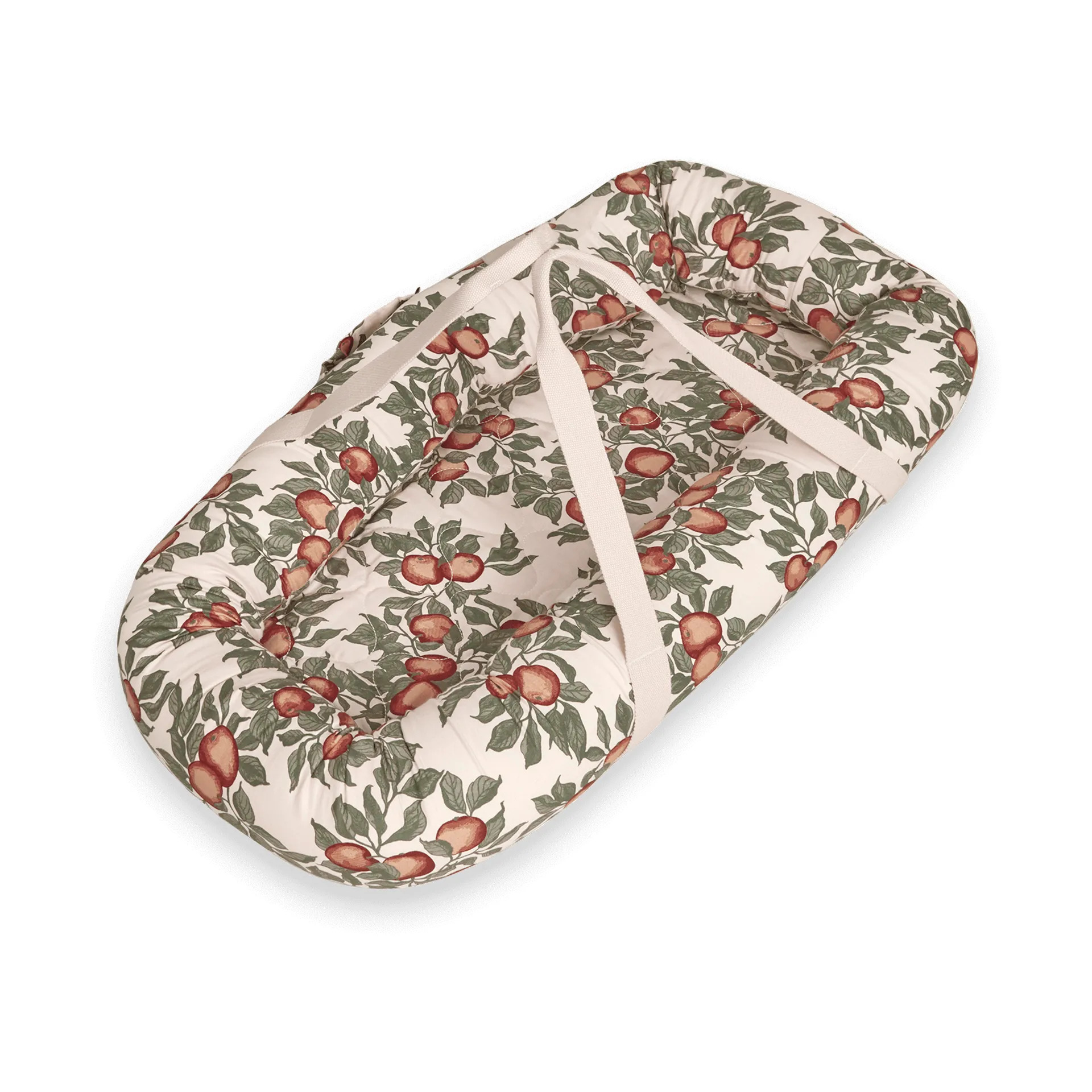 Pomme 苹果 缎面绗缝 婴儿提篮/婴儿小床, 43x87x16cm Garbo&Friends