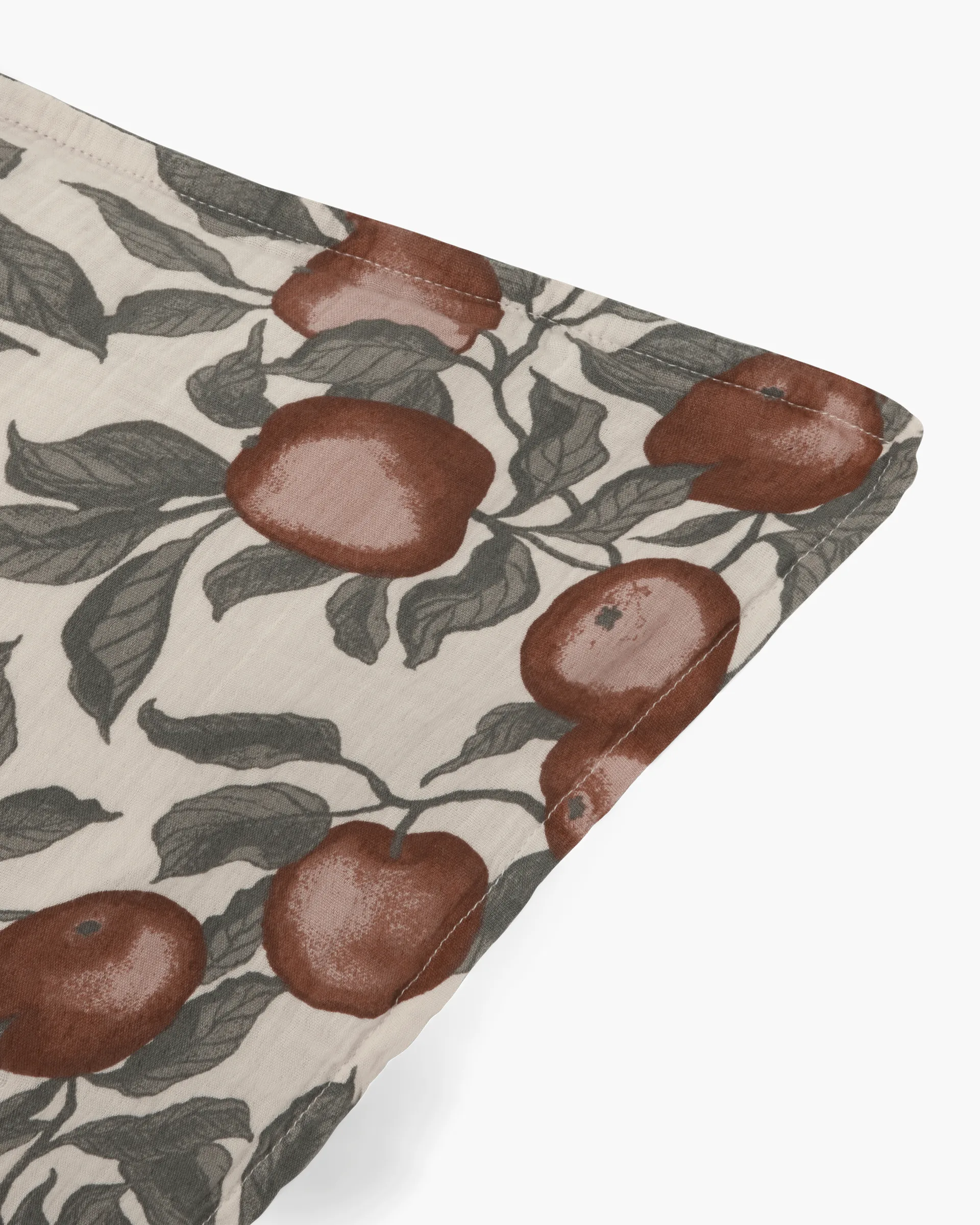 Pomme 苹果 平纹细布 枕头套, 50x70 cm Garbo&Friends