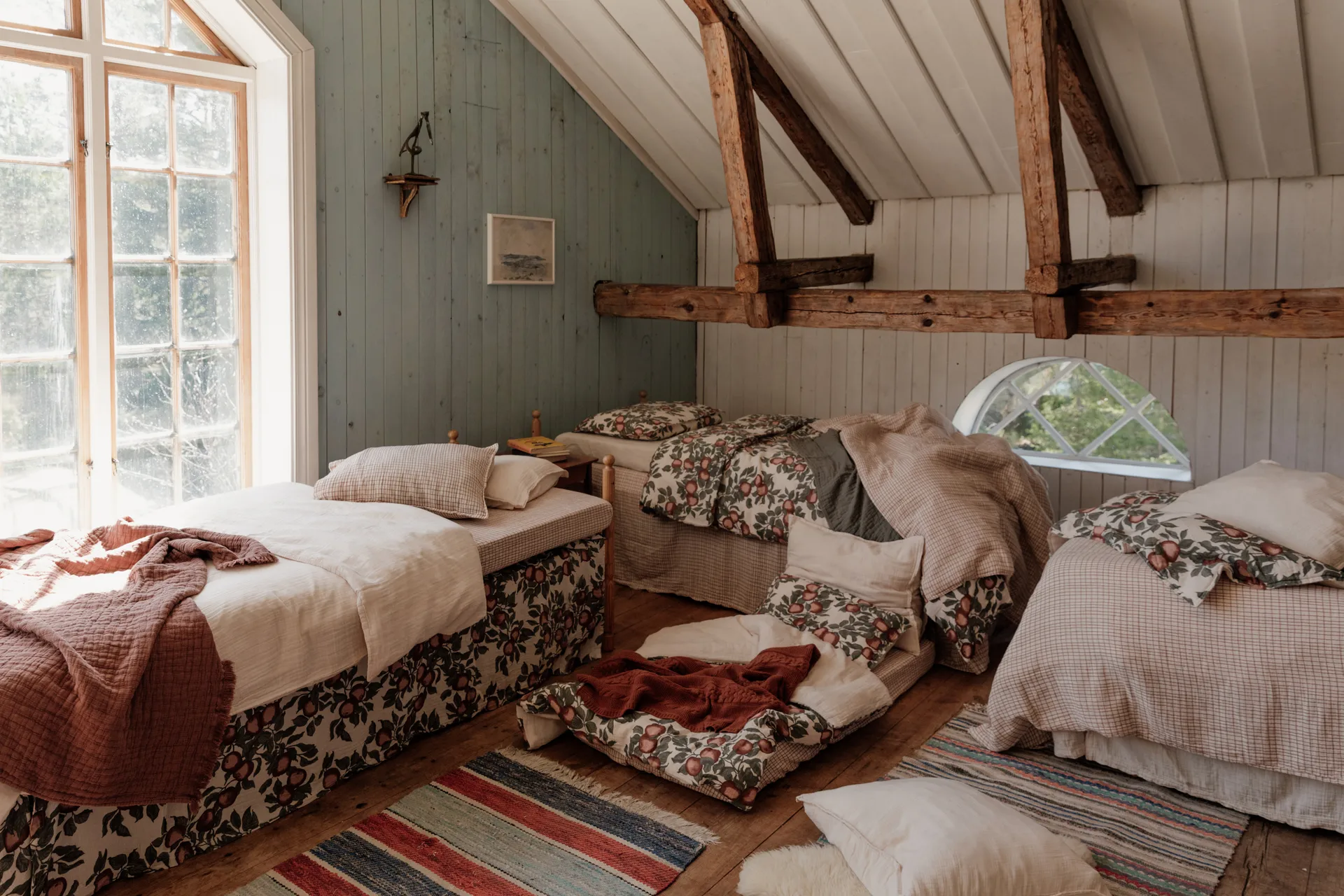 Pomme 苹果 平纹细布 婴儿 枕套和被套套装 小号, 70x100 cm/40x45 cm Garbo&Friends