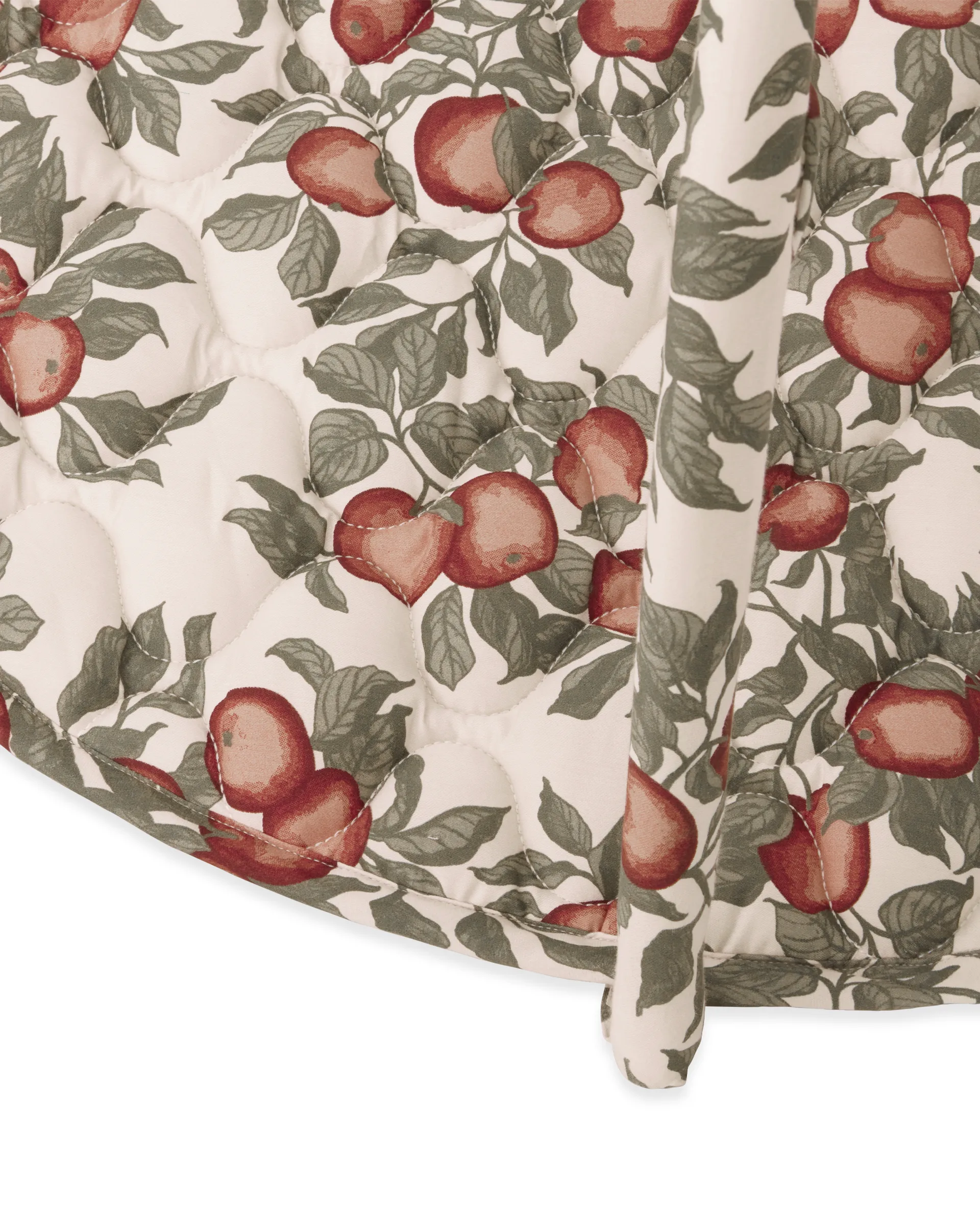 Pomme 苹果 缎面婴儿游戏垫, Ø90 cm Garbo&Friends