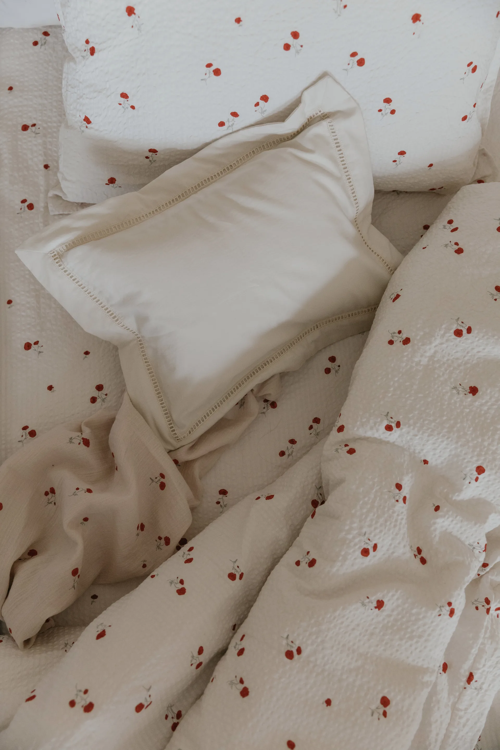 Poppy 平纹细布 襁褓毯/婴儿毯, 110x110cm Garbo&Friends