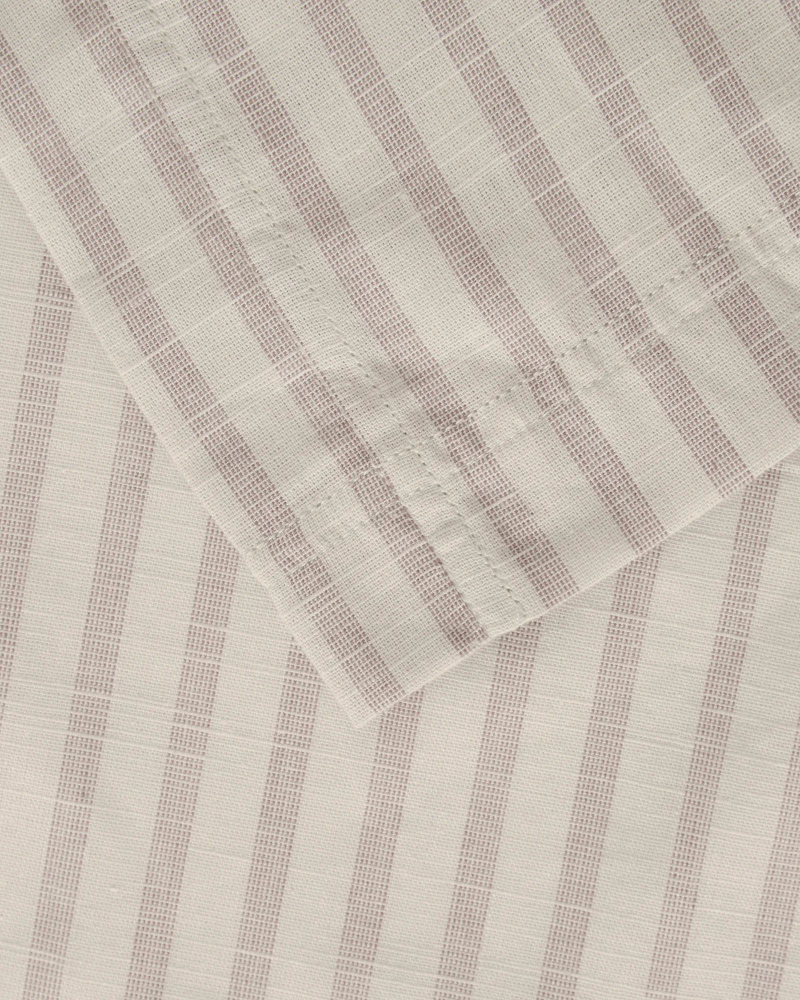 Stripe Mauve 平纹细布被套, 135x200cm Garbo&Friends