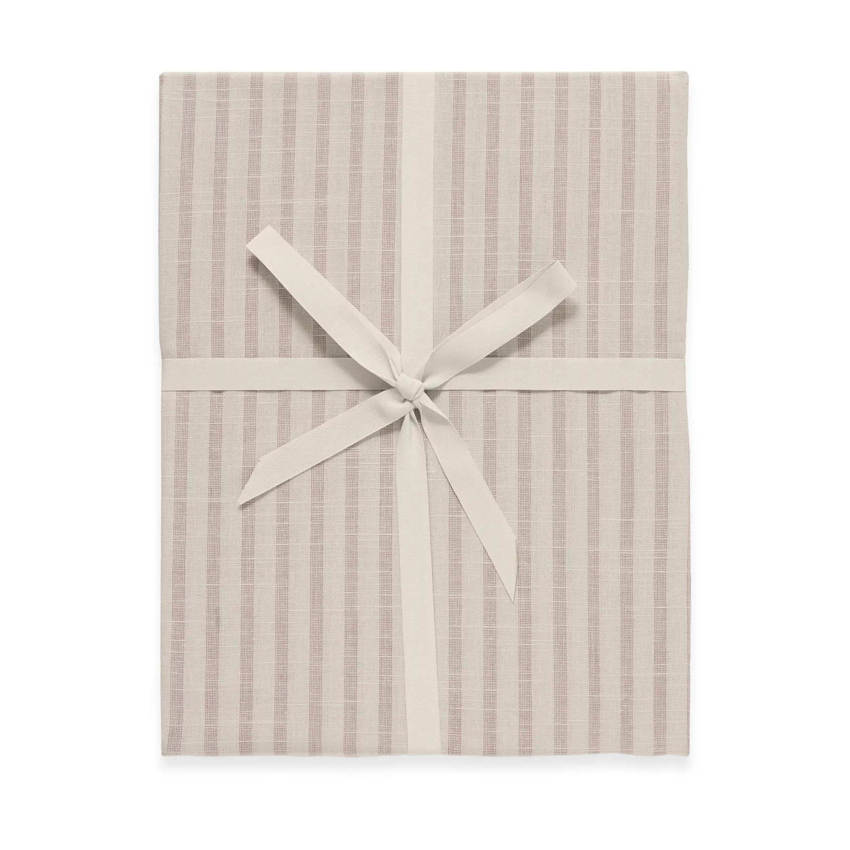 Stripe Mauve 香芋条纹 床笠, 160x200x30 cm Garbo&Friends