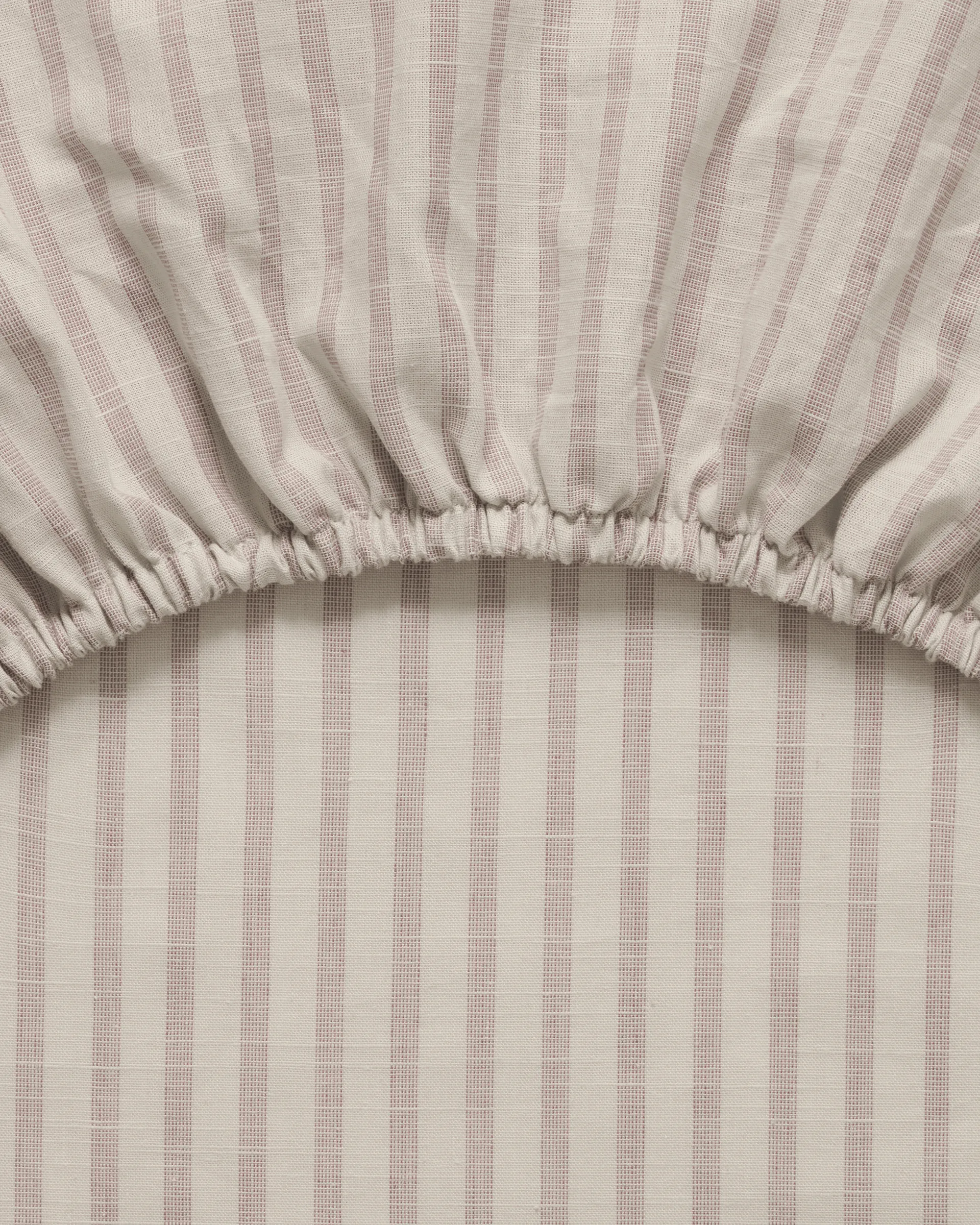 Stripe Mauve 香芋条纹 床笠, 90x200x30cm Garbo&Friends