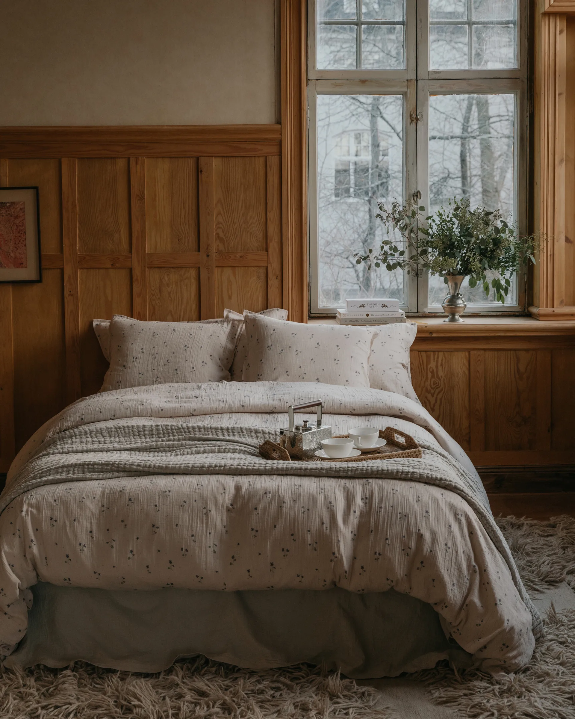 viola 紫罗兰 平纹细布 双人被套, 220x220 cm Garbo&Friends