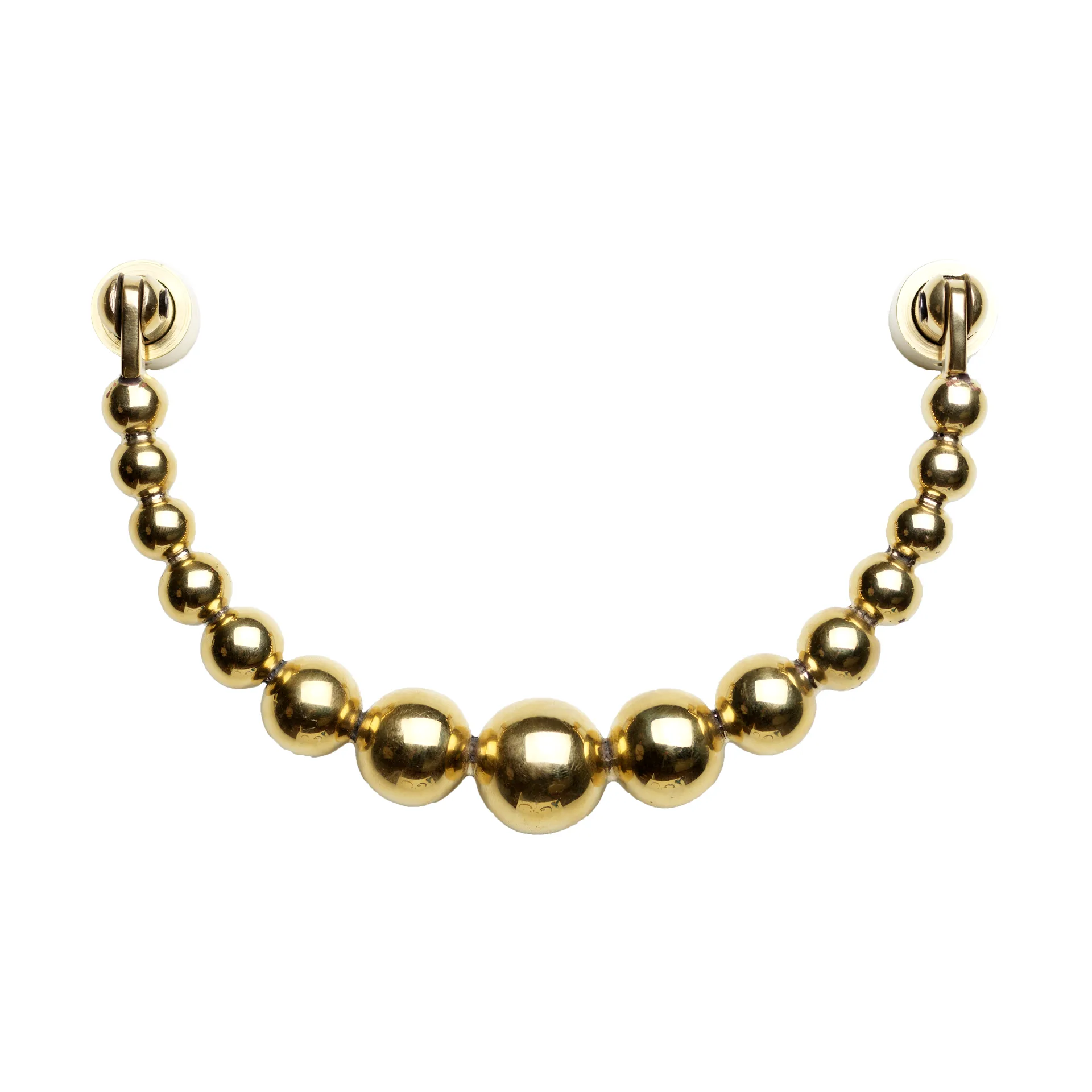 Garden Glory door knocker, 抛光的 黄铜 Garden Glory