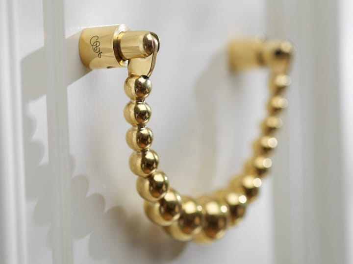 Garden Glory door knocker, 抛光的 黄铜 Garden Glory