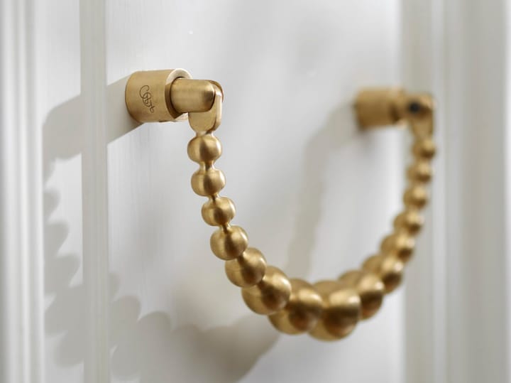 Garden Glory door knocker, 拉丝黄铜 Garden Glory