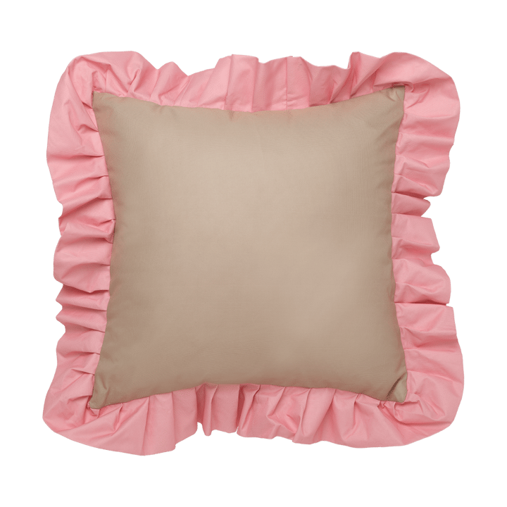 Garden Glory Outdoor 靠枕|靠垫 with frill 45x45 cm - 米色-粉色 - Garden Glory