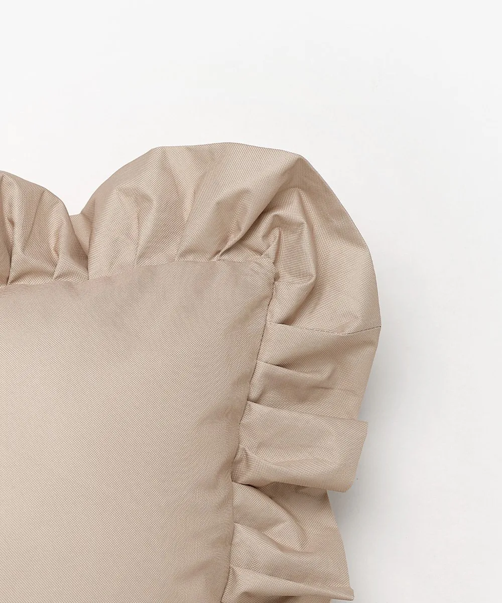 Garden Glory Outdoor 靠枕|靠垫 with frill 45x45 cm, 米色 Garden Glory