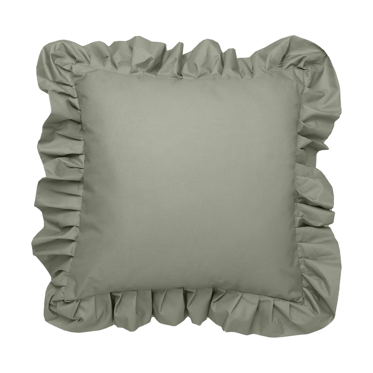 Garden Glory Outdoor 靠枕|靠垫 with frill 45x45 cm, 绿色 Garden Glory