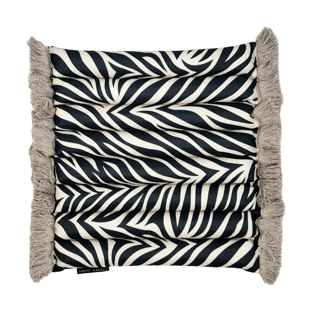 Garden Glory Outdoor 座垫, Zebra fringe Garden Glory