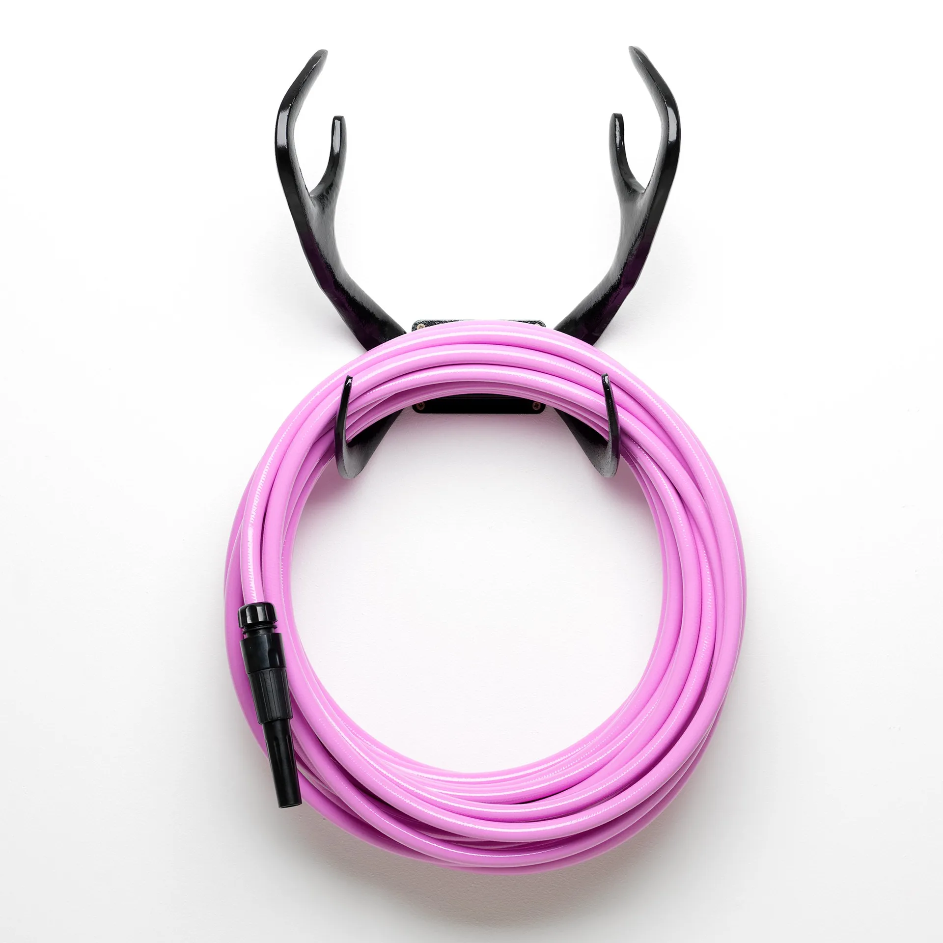 Garden Glory wall mount reindeer, 黑色 Garden Glory