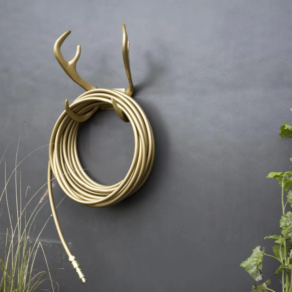 Garden Glory wall mount reindeer, 金色 Garden Glory