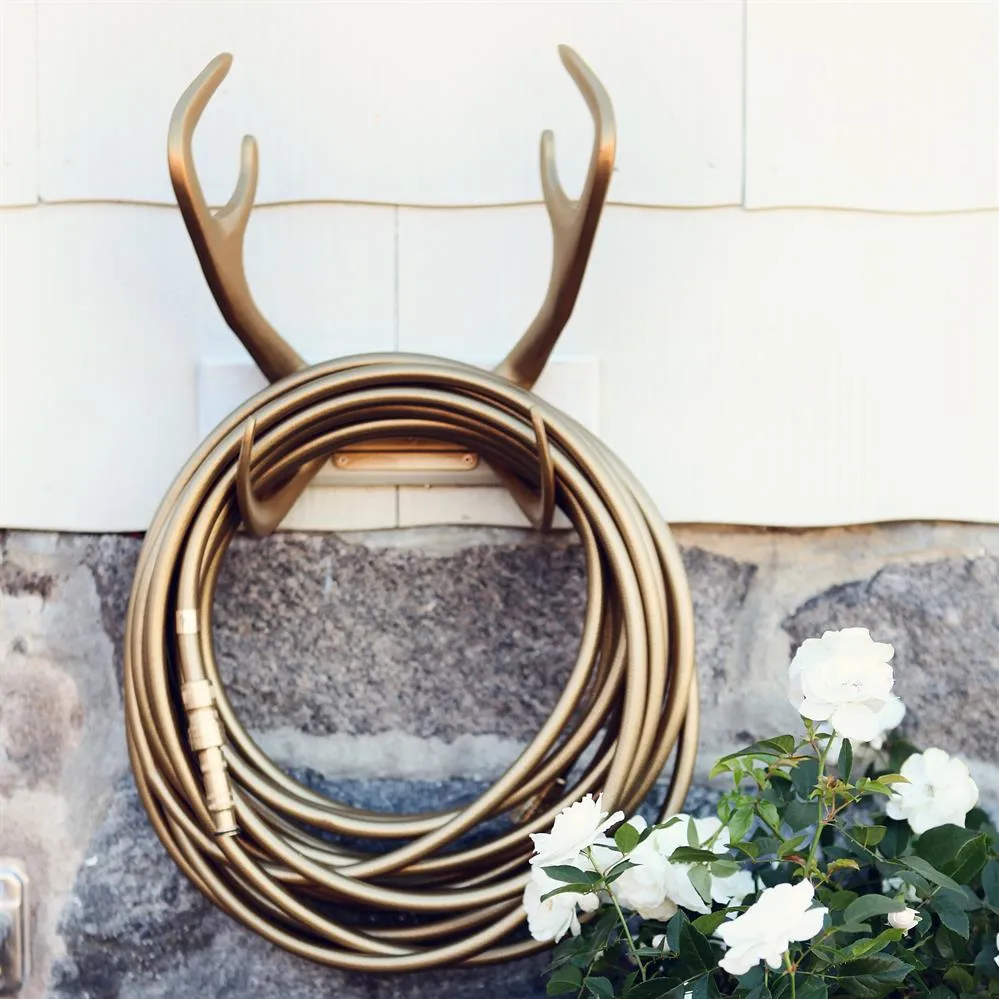 Garden Glory wall mount reindeer, 金色 Garden Glory