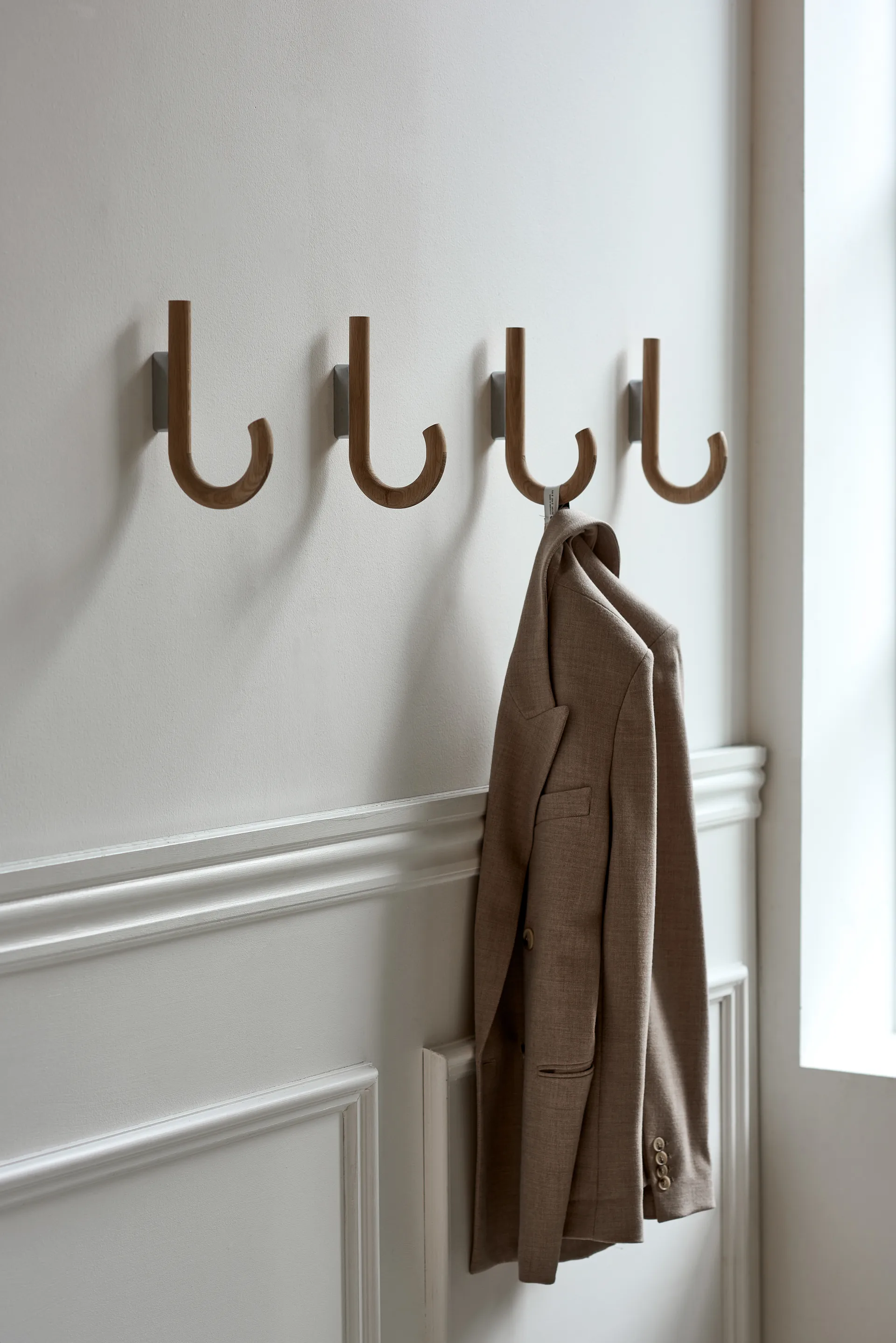 挂钩 挂钩 19 cm, 橡木-铬合金色 Gejst