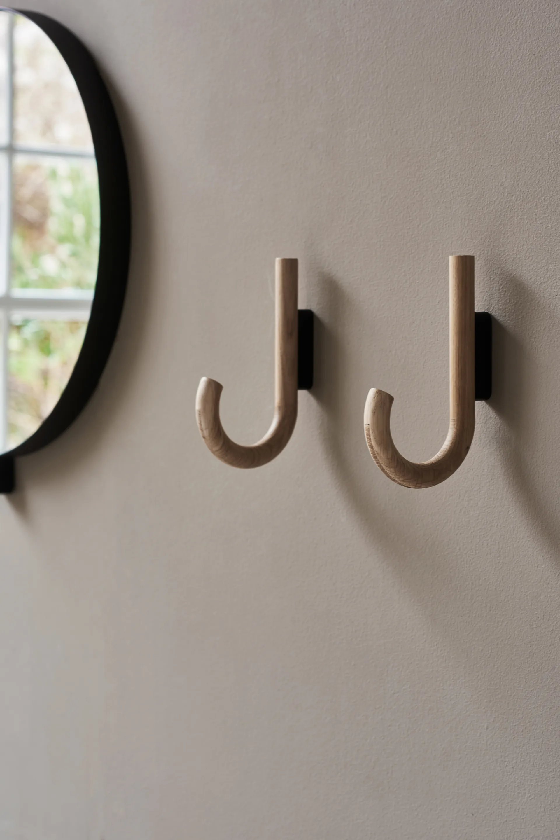 挂钩 挂钩 19 cm, 橡木-黑色 Gejst