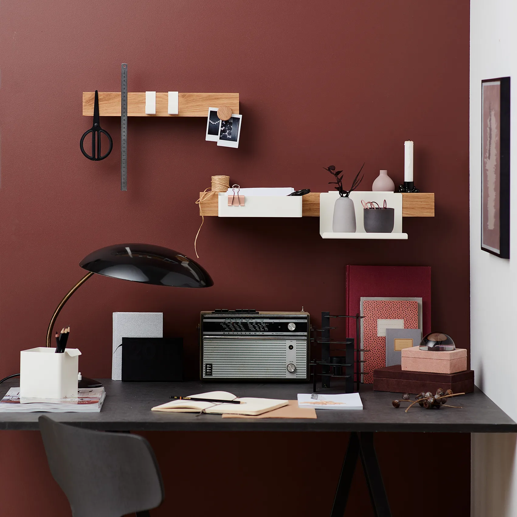 套 2 个 Flex 系列磁性按钮, 橡木 Gejst