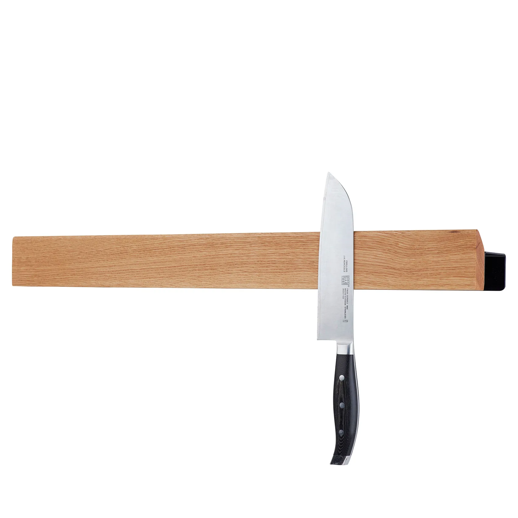 Flex系列（磁吸悬浮） 磁吸悬浮墙面架 60 cm, 橡木-黑色 Gejst