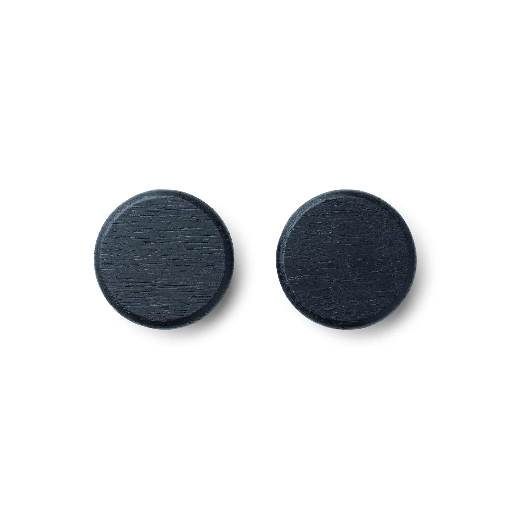 Flex Button 磁条旋钮 2件装, 黑色染色橡木 Gejst