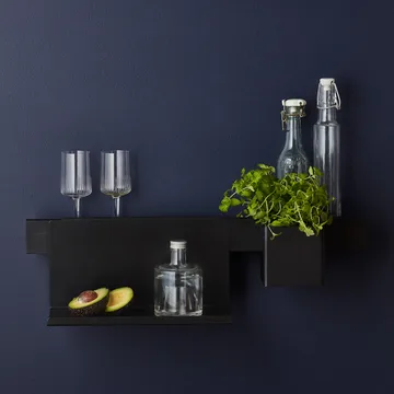 Flex Rail magnetic rail 60 cm - 黑橡木-黑色 - Gejst