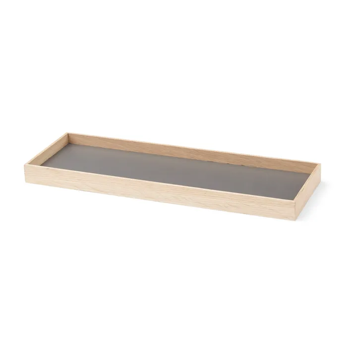 Frame 小号托盘 11x32.4cm - 橡木色_浅灰色 - Gejst