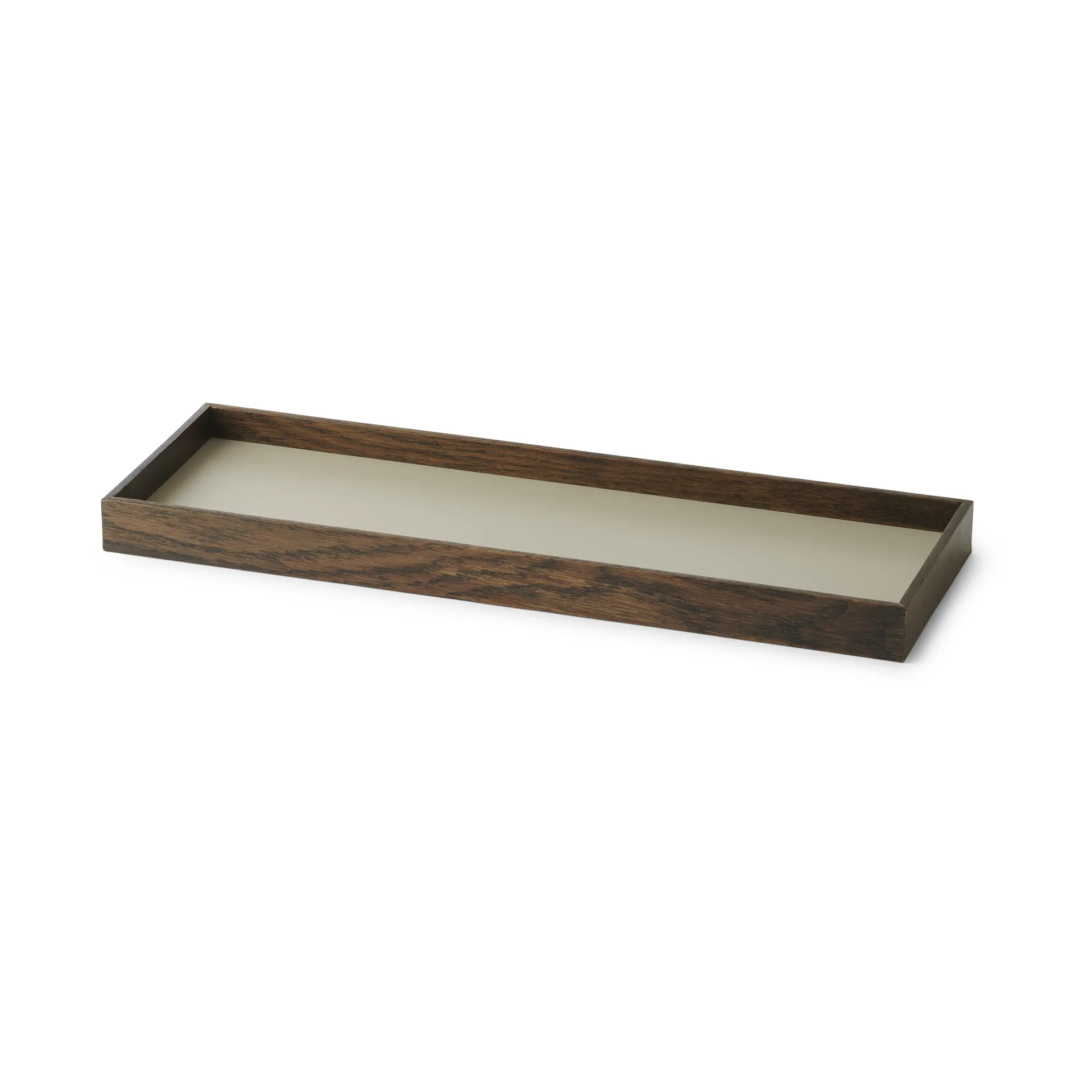 Frame 小号托盘 11x32.4cm, 烟熏橡木色_灰色 Gejst