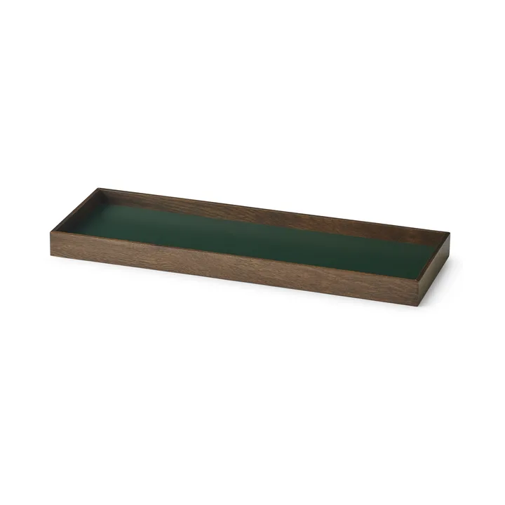 Frame 小号托盘 11x32.4cm - 烟熏橡木色_绿色 - Gejst
