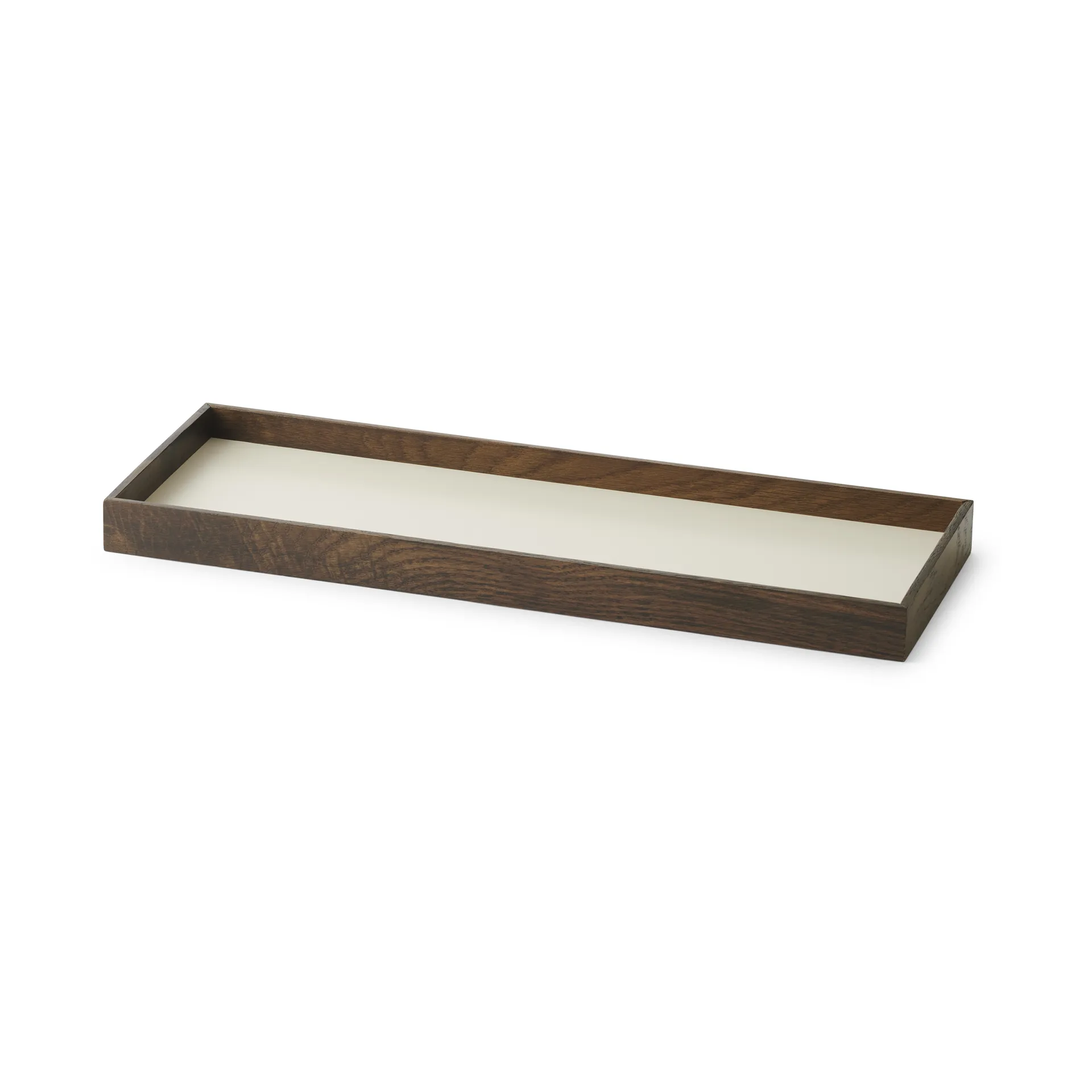 Frame 小号托盘 11x32.4cm, 烟熏橡木色_米色 Gejst
