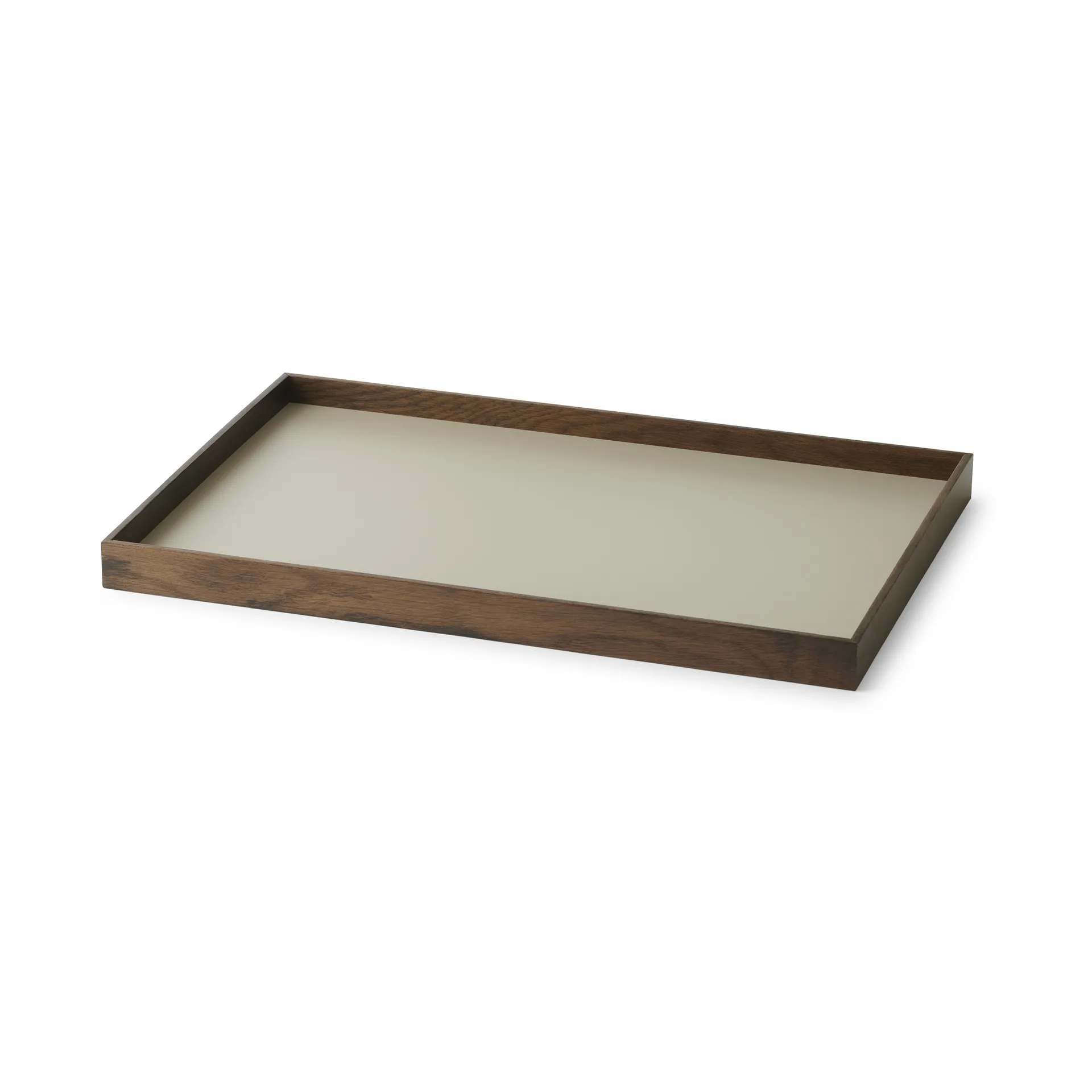 Frame 中号托盘 23x34cm, 烟熏橡木色_灰色 Gejst