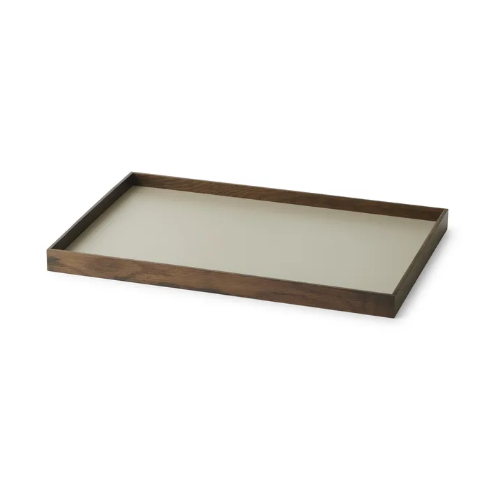 Frame 中号托盘 23x34cm - 烟熏橡木色_灰色 - Gejst