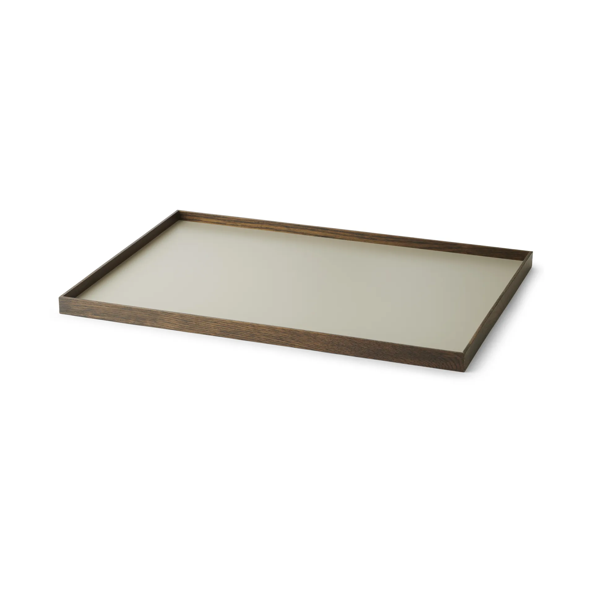 Frame 大号托盘 35.5x50.6cm, 烟熏橡木色_灰色 Gejst