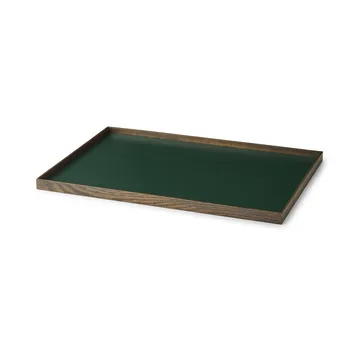 Frame 大号托盘 35.5x50.6cm - 烟熏橡木色_绿色 - Gejst