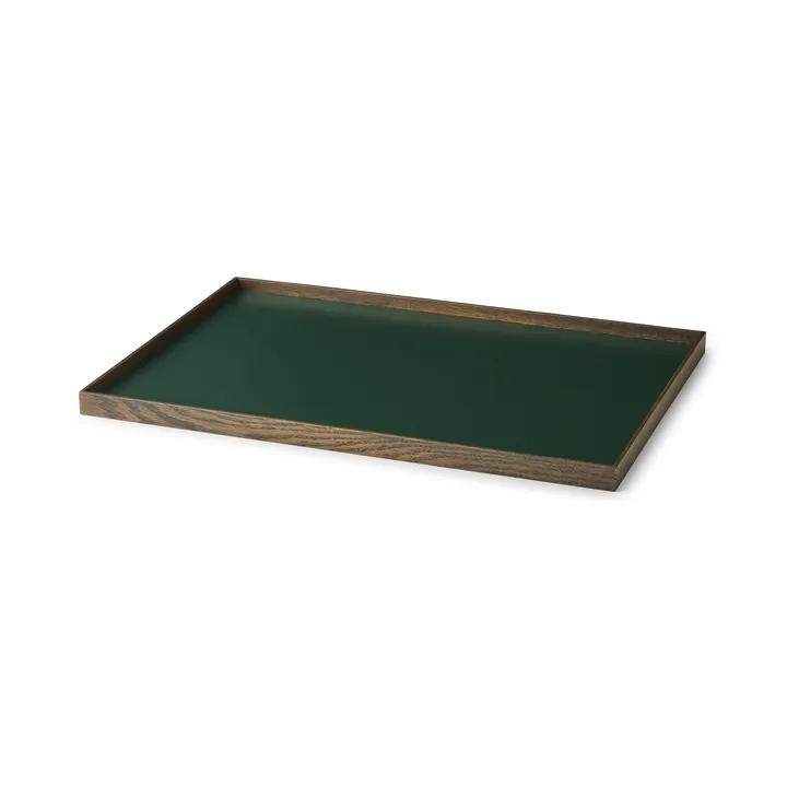 Frame 大号托盘 35.5x50.6cm - 烟熏橡木色_绿色 - Gejst