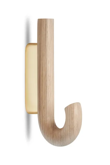 Hook 迷你挂钩13.3cm - 橡木_黄铜色 - Gejst