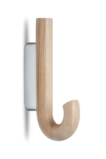 Hook 迷你挂钩13.3cm - 橡木_铬色 - Gejst