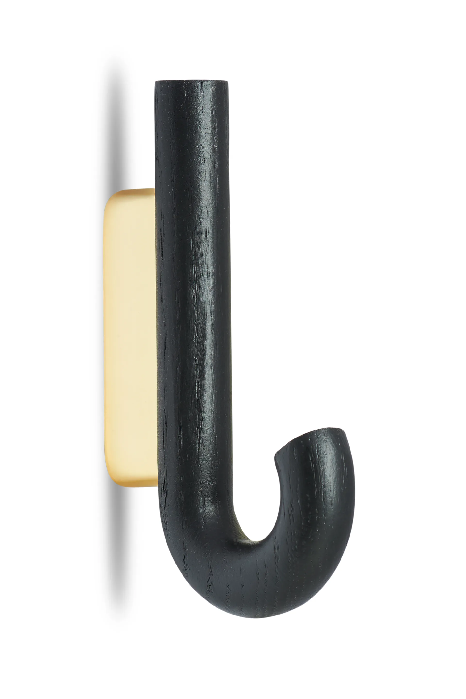 Hook 迷你挂钩13.3cm, 黑色橡木_黄铜色 Gejst