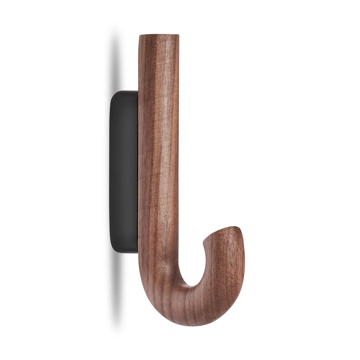 Hook 迷你挂钩13.3cm, 胡桃木_黑色 Gejst