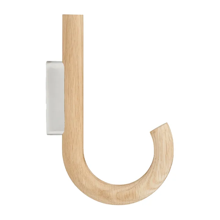 Hook 挂钩19cm - 橡木色_铬色 - Gejst