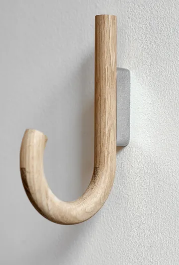 Hook 挂钩19cm - 橡木色_铬色 - Gejst