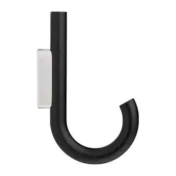 Hook 挂钩19cm - 黑色染色橡木_铬色 - Gejst