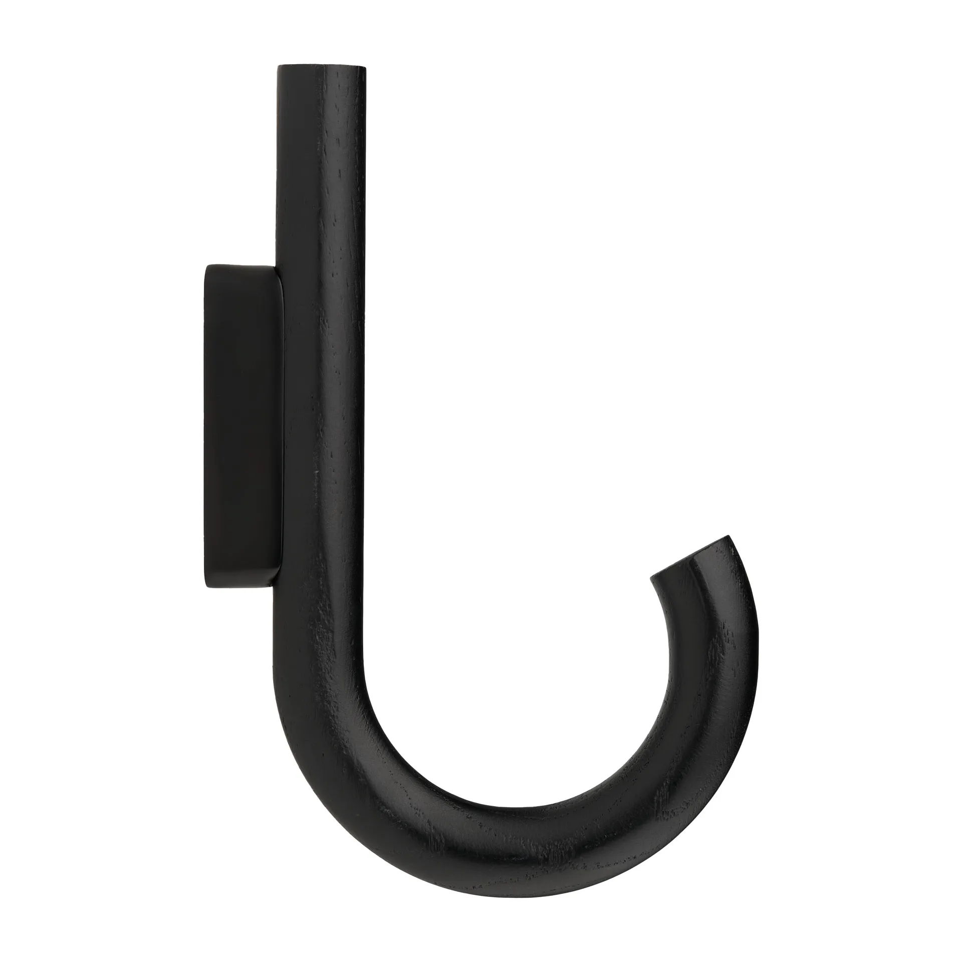 Hook 挂钩19cm, 黑色染色橡木_黑色 Gejst