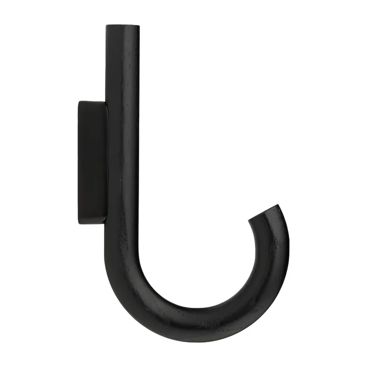 Hook 挂钩19cm - 黑色染色橡木_黑色 - Gejst