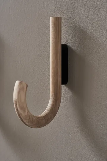 Hook 挂钩19cm - 橡木色_黑色 - Gejst